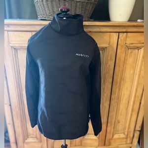 REV’IT Engineered Skin Wind Barrier Base Layer Pullover Mock Neck Shoulder Zip L